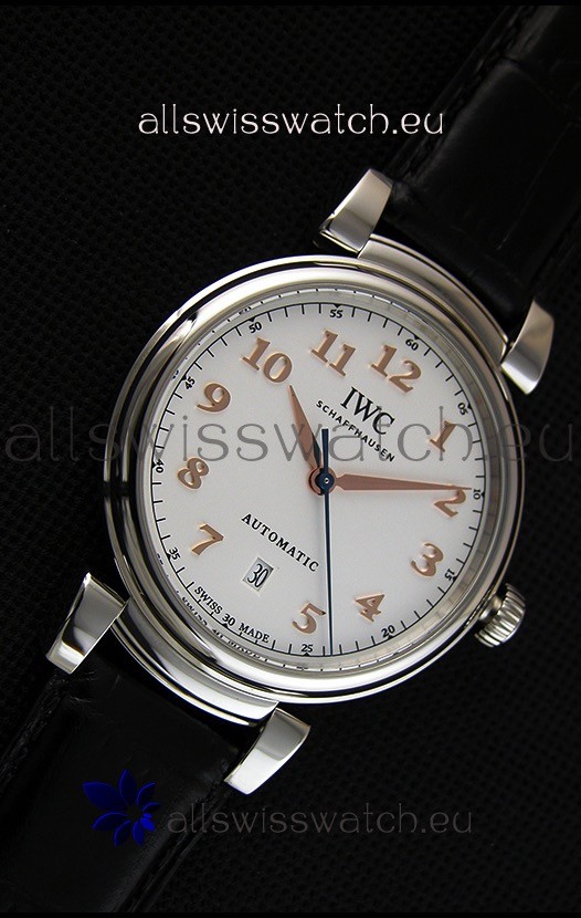 IMG_9081 IWC Schaffhausen DA Vinci IW356601 Automatic White Dial 1:1 Mirror Replica 6