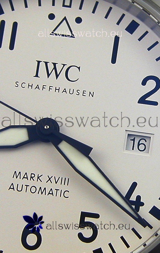 IMG_9081 IWC Pilot's MARK XVIII IW327012 Black Dial1:1 Mirror Edition Replica 6