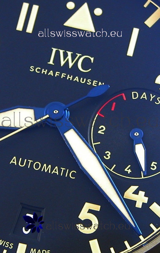 IMG_9081 IWC Big Pilot's IW501004 Heritage Titanium - Functional Power Reserve 1:1 Mirror Replica 6