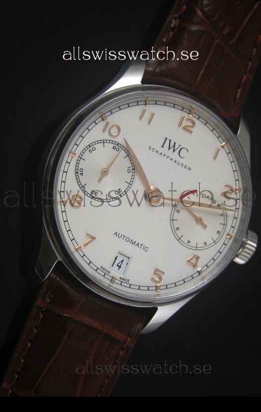 IMG_9081 IWC IW500704 Portugieser 1:1 Mirror White Dial - Updated 2016 Version Replica 6