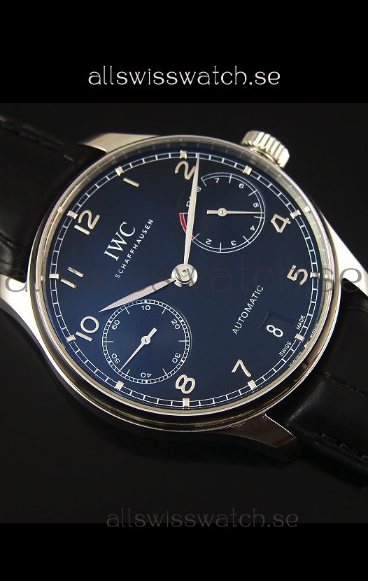 IMG_9081 IWC IW500703 Portugieser 1:1 Mirror Black Dial - Updated 2016 Version Replica 6