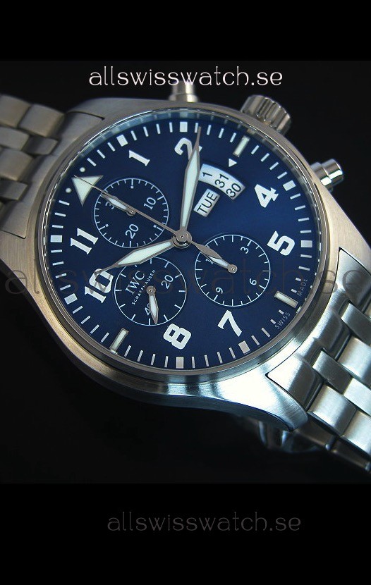 IMG_9081 IWC Pilot Chronograph IW377706 Le Petit Prince Edition 1:1 Mirror Replica 6