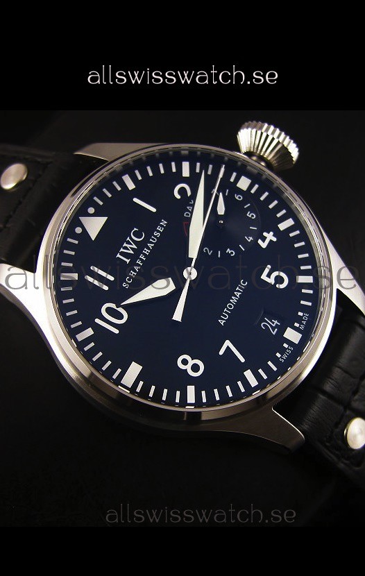 IMG_9081 IWC Big Pilot IW500901 - Functional Power Reserve 1:1 Mirror Replica 6