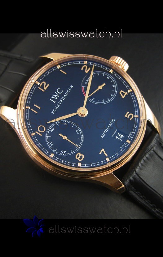 IMG_9081 IWC Portugieser IW500702 Automatic in Black Dial - Updated 1:1 Mirror Replica 6