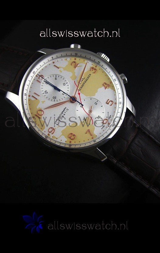 IWC Portuguese Chronographin Map Printed Dial - 1:1 Mirror Edition Replica 6