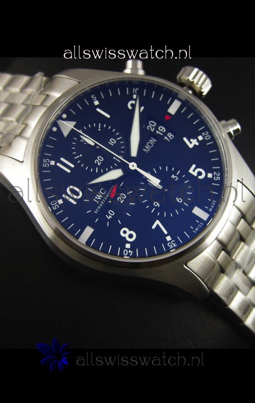 IWC Pilot IW377704 Chronograph- 1:1 Mirror Replica 6