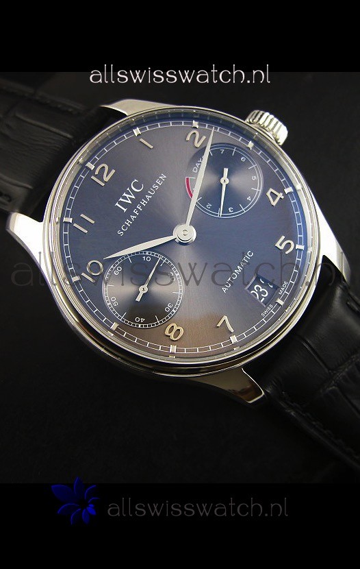 IMG_9081 IWC Portugieser IW500703 Automatic in Grey Dial - Updated 1:1 Mirror Replica 6