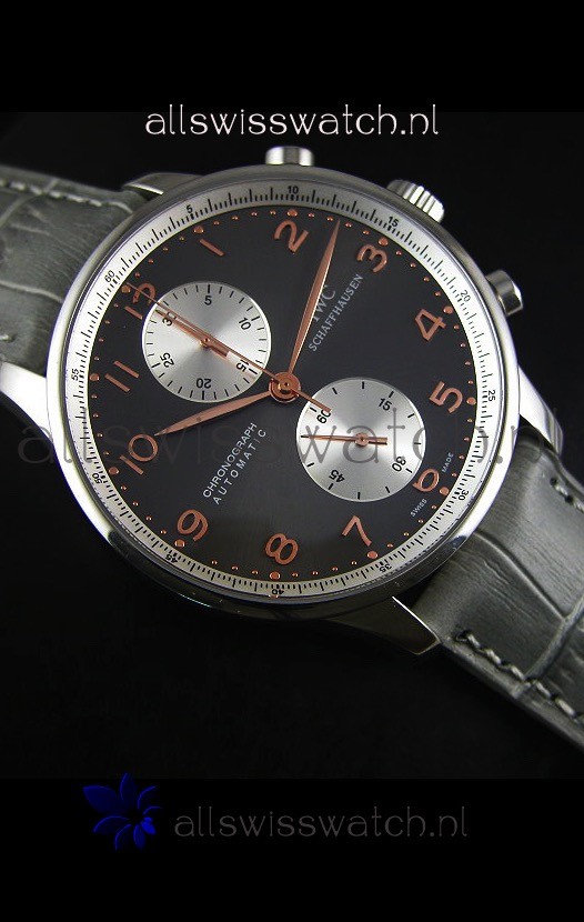IMG_9081 IWC Portuguese Chronographin Steel Case - 1:1 Mirror Edition Replica 6