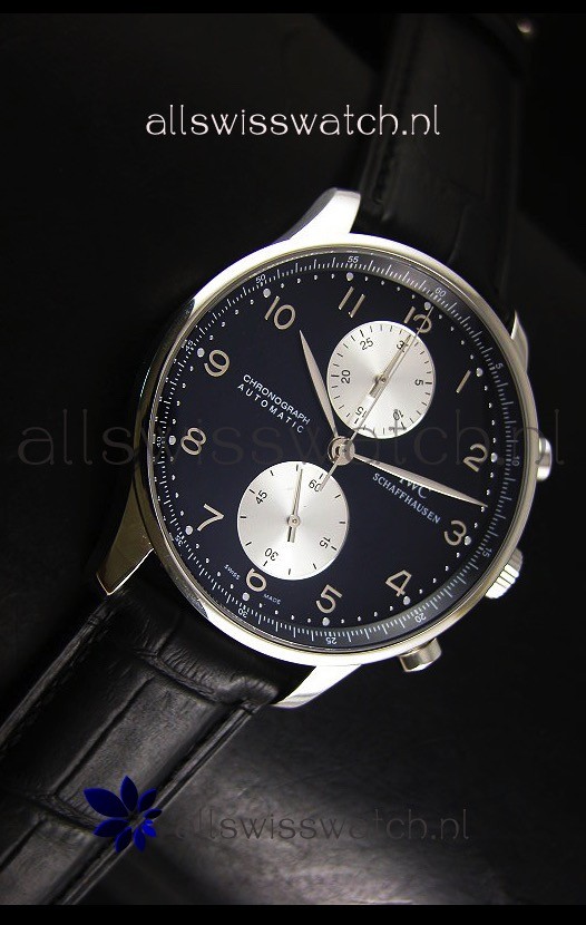IMG_9081 IWC Portuguese Chronographin Steel Case - 1:1 Mirror Edition Replica 6