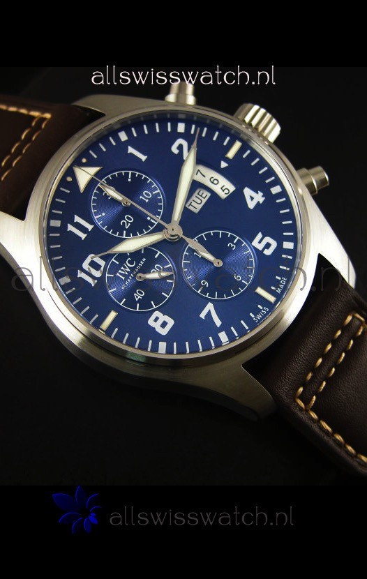 IMG_9081 IWC Pilot IW377706 Chronograph Le Petit Prince Edition 1:1 Mirror Replica 6