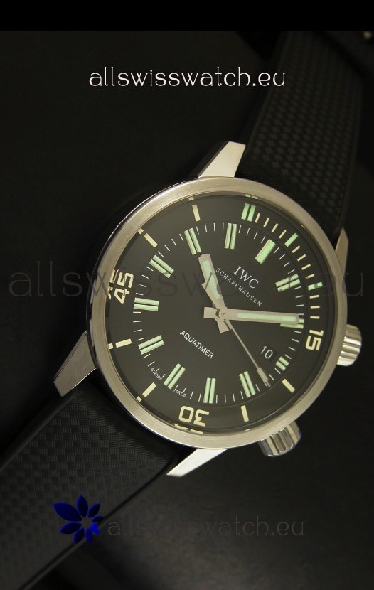 IMG_9081 IWC Aquatimer Automatic Vintage 1967 in Black Dial Replica 6