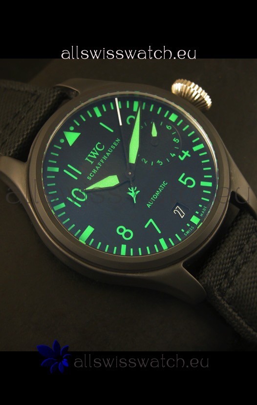 IMG_9081 IWC Big Pilot Top Gun Ceramic Case - 1:1 Mirror Replica 6