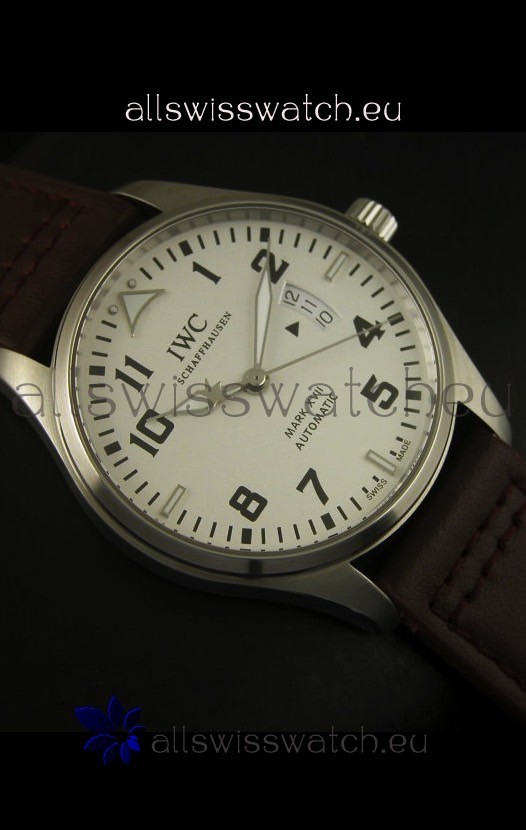 IMG_9081 IWC Mark XVII Stainless Steel White Dial Replica 6