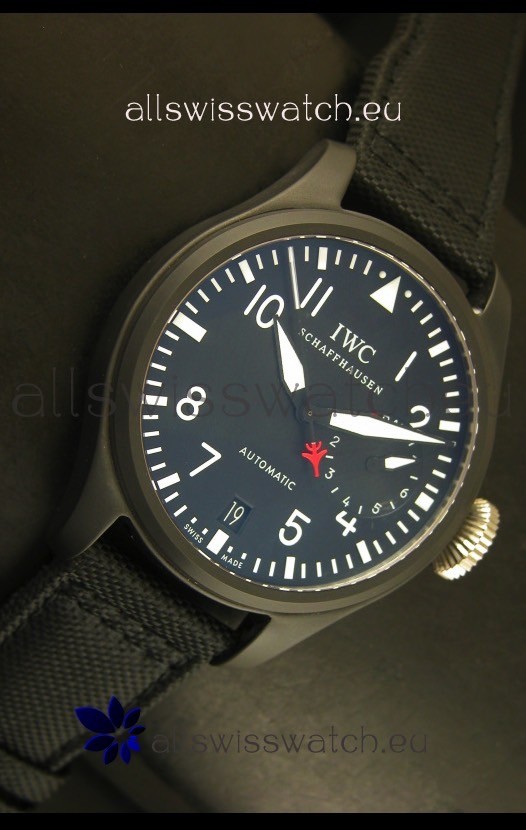 IMG_9081 IWC Big Pilot Top Gun Ceramic Case - 1:1 Mirror Replica 6