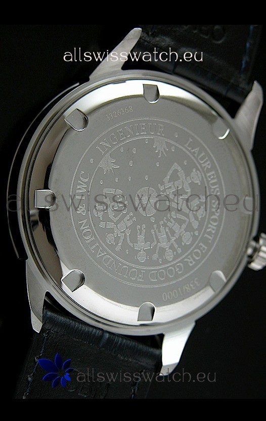 IWC Schaffhausen Ingenuier Vintage Automatic in Black Strap Replica 6