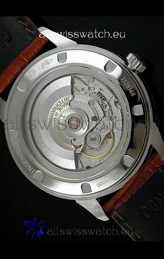 IMG_9081 IWC Schaffhausen Ingenuier Vintage Automatic in Grey Dial Replica 6