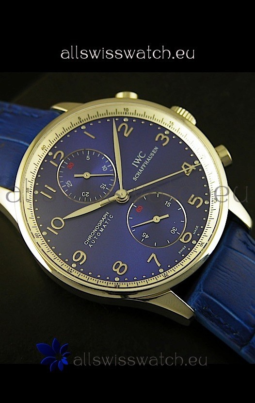 IMG_9081 IWC Portuguese Chronographin Steel Case - 1:1 Mirror Edition Replica 6