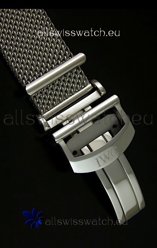IMG_9081 IWC Schaffhausenin Mesh Steel Strap Replica 6
