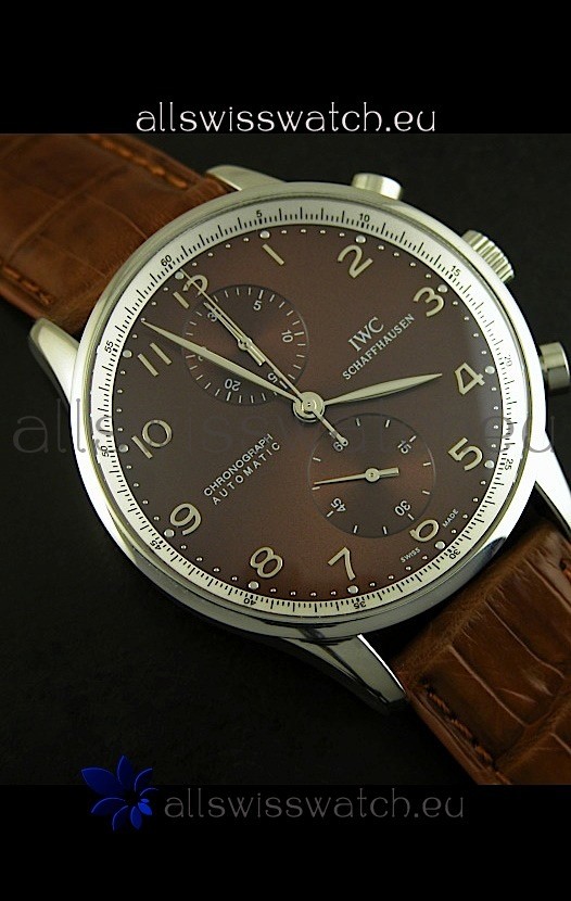 IMG_9081 IWC Portuguese Chronographin Steel Case - 1:1 Mirror Edition Replica 6