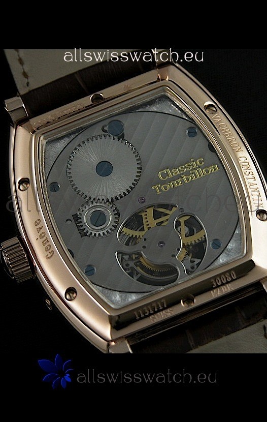 IMG_9081 Vacheron Constantin Power Reserve Tourbillon Swiss in Rose Gold Replica 6