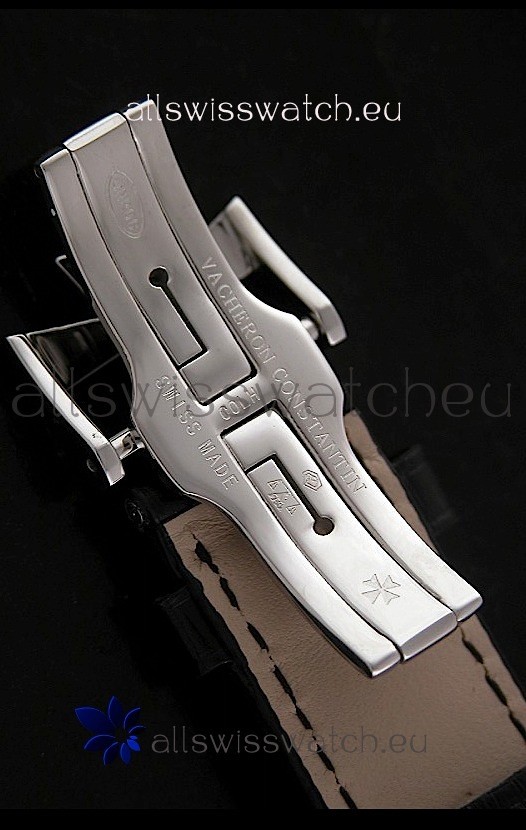IMG_9081 Vacheron Constantin Geneve Automatic in White Dial Replica 6