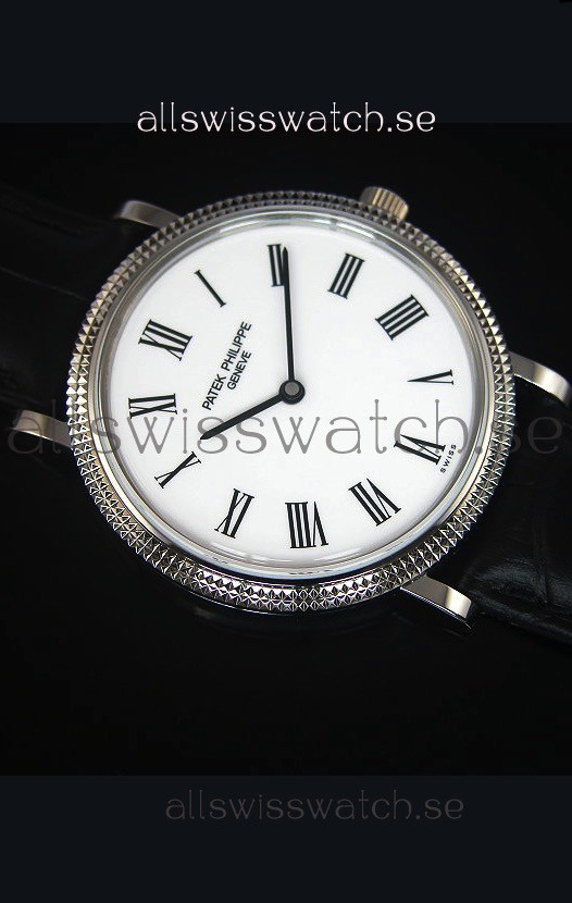 Patek Philippe 5120J Calatrava Mens Stainless Steel 1:1 Mirror Replica 6