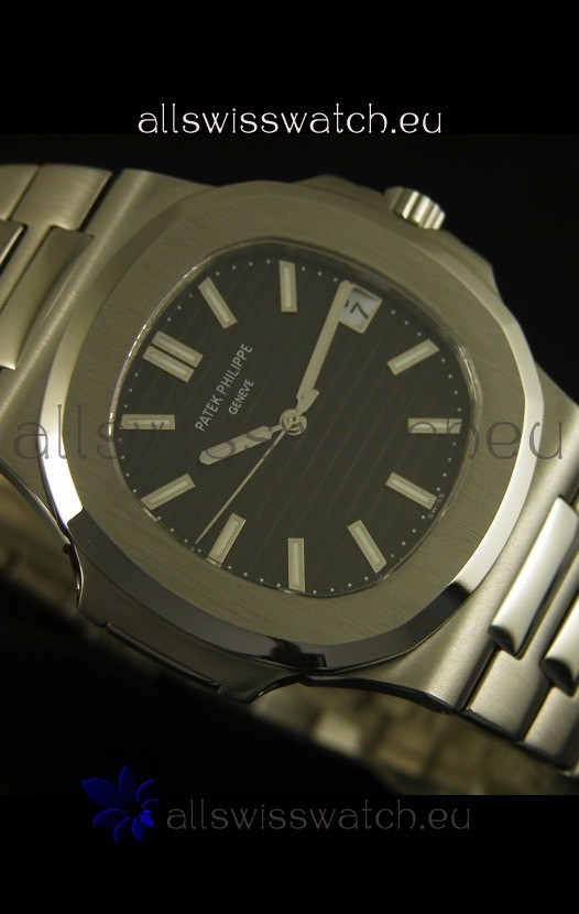 Patek Philippe Nautilus 5711 Jumbo Black - 1:1 Ultimate Mirror Replica 6