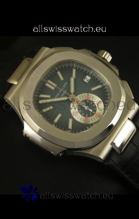 IMG_9081 Patek Philippe Nautilus 5980 Blue Dial - 1:1 Ultimate Mirror Replica 6