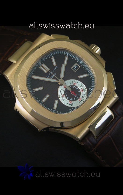 IMG_9081 Patek Philippe Nautilus 5980 Black Dial - 1:1 Ultimate Mirror Replica 6