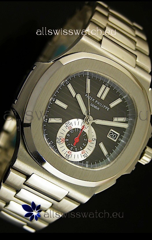 IMG_9081 Patek Philippe Nautilus 5980 Chronograph- 1:1 Mirror Replica 6
