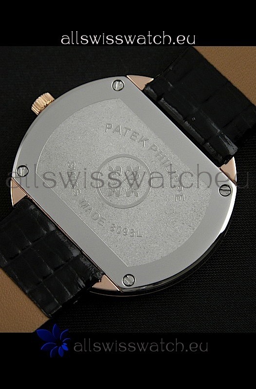 IMG_9081 Patek Philippe Geneve Quartz in Rose Gold Replica 6
