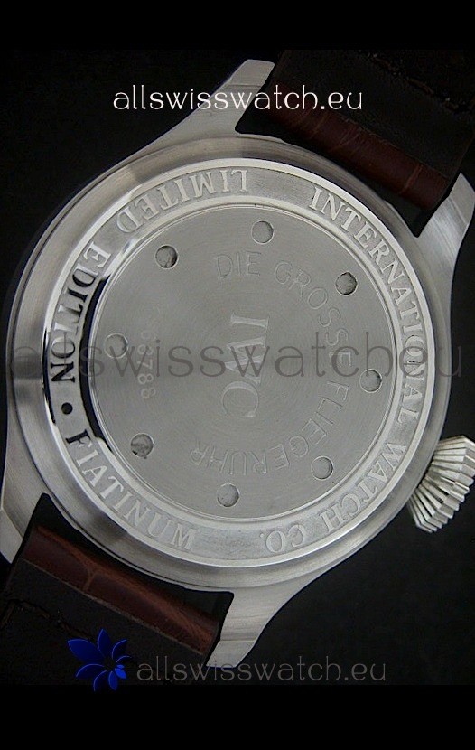 IWC Die Grosse Fliegeruhrin Black Strap Replica 6