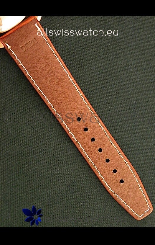 IMG_9081 IWC Fliegeruhr International Co. Automatic Rose Gold in Black Dial Replica 6