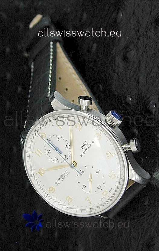 IMG_9081 IWC Portuguese Chronographin White Dial Replica 6