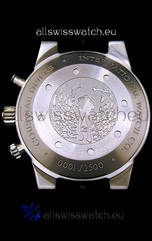 IWC Cousteau Divers in Black Dial Replica 6