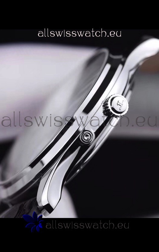 IMG_9081 Jaeger LeCoultre Master Ultra Thin Moon Stainless Steel 1:1 Mirror Replica 6