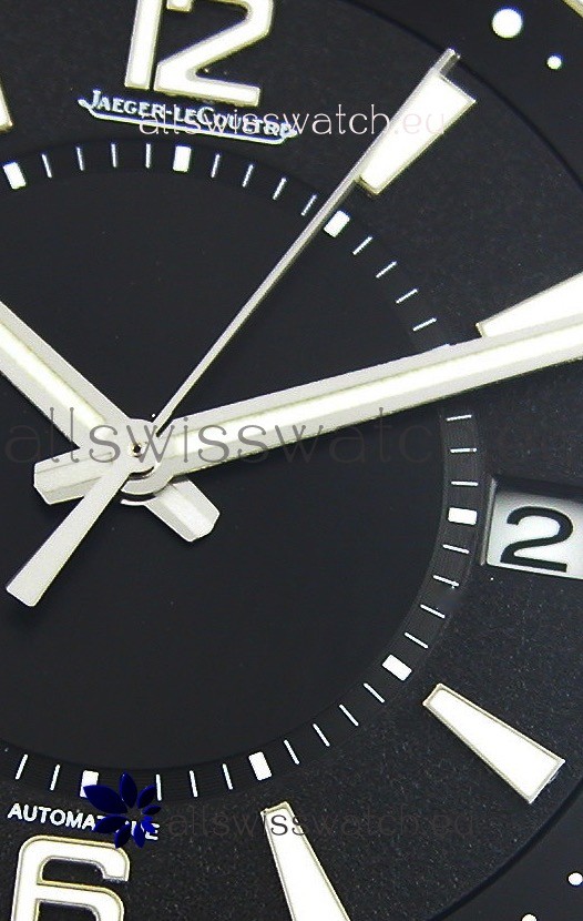 IMG_9081 Jaeger-LeCoultre Polaris Black Dial with Nylon Strap 1:1 Mirror Replica 6