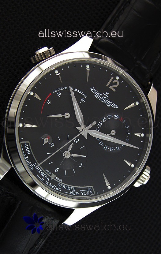 IMG_9081 Jaeger LeCoultre Master Geographic Power Reserve Steel Case Replica 6