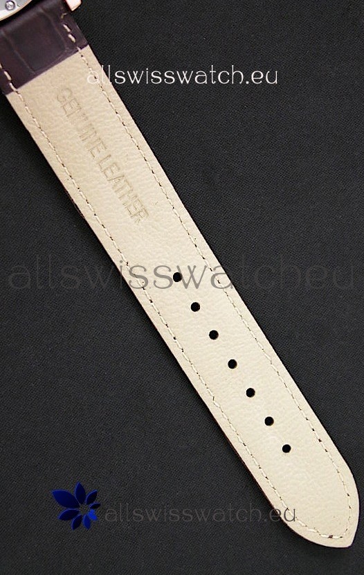 IMG_9081 Montblanc Pure Mechanique Horlogere Rose Gold in Mop White Dial Replica 6