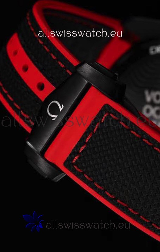 Omega Seamaster Planet Ocean Deep Black 600M Volvo Ocean Race 1:1 Mirror Replica 6
