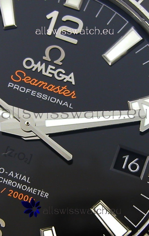 Omega Seamaster Planet Ocean 600M Black Dial 43.5MM Updated 1:1 Edition Replica 6