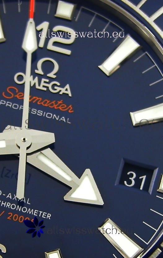 IMG_9081 Omega Seamaster Planet Ocean 600M Blue Dial 43.5MM Updated 1:1 Edition Replica 6