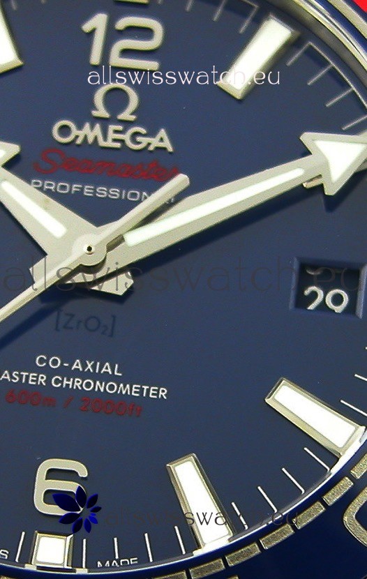 IMG_9081 Omega Seamaster Planet Ocean Pyeong Chang 2018 Edition1:1 Mirror Edition Replica 6