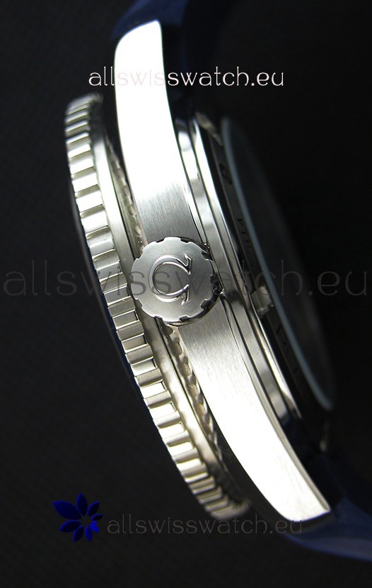 IMG_9081 Omega Seamaster Planet Ocean Blue Strap 45MM 1:1 Ultimate Edition Replica 6