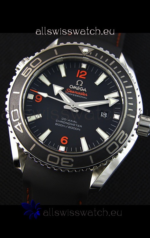 IMG_9081 Omega Seamaster Planet Ocean Black Strap 45MM 1:1 Ultimate Edition Replica 6