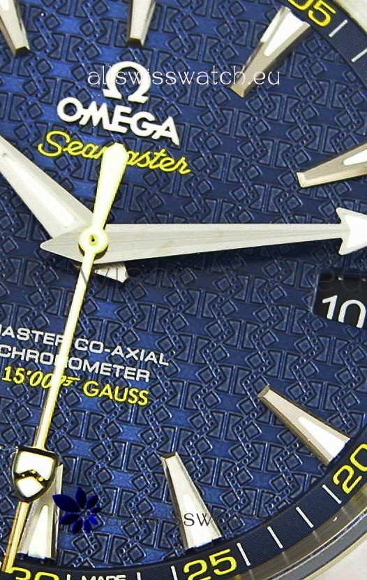 IMG_9081 Omega Seamaster Aqua Terra Co-Axial SPECTRE Limited Edition 1:1 Mirror Replica 6