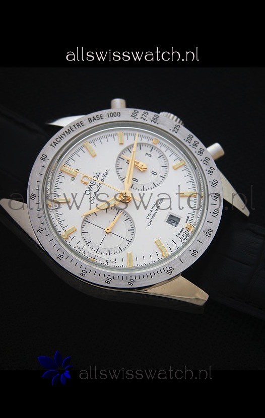 Omega Speedmaster 57 Co-Axial Chronograph in Leather Strap Replica 6