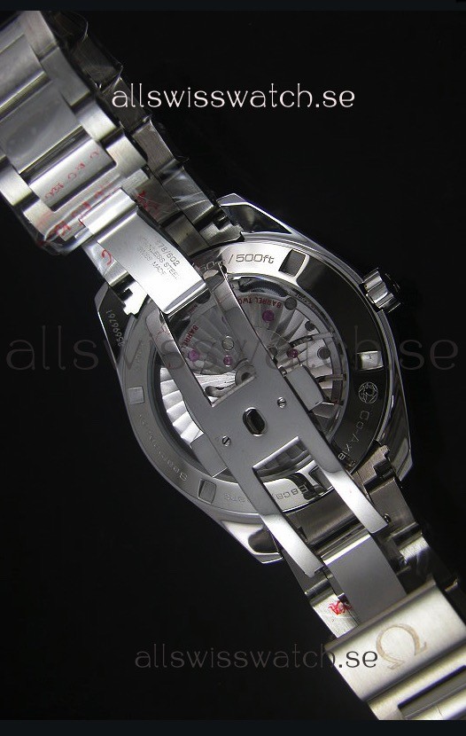 IMG_9081 Omega Seamaster COAX GMT Stainless Steel in Blue Dial Replica 6