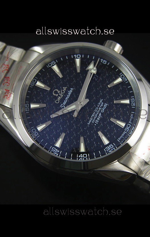 IMG_9081 Omega Seamaster Master Co-Axial Aqua Terra 007 Spectre 15007 Gauss Edition Replica 6