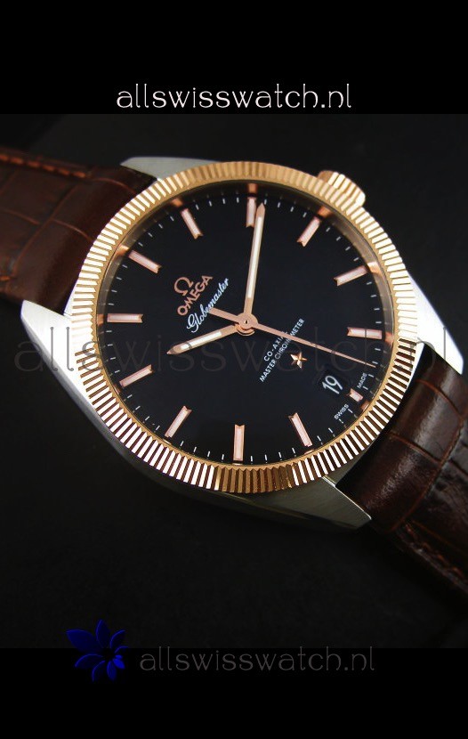 IMG_9081 Omega Globemaster Co-Axial Two Tone Case - 1:1 Mirror Replica 6